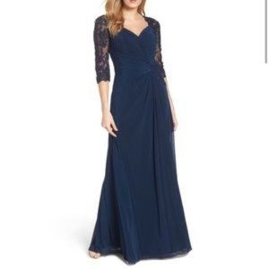 COPY - La Femme Mother of the Bride Ruched Twist …